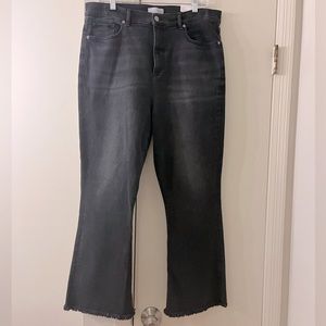LOFT Crop black jeans